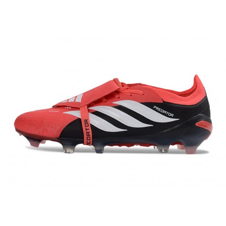 adidas Predator Elite Foldover Tongue FG Neuf Rouge Noir Blanc