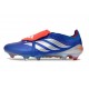 adidas Predator Elite Foldover Tongue FG Neuf Bleu Argent Rouge