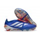 adidas Predator Elite Foldover Tongue FG Neuf Bleu Argent Rouge