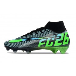 Nike Air Zoom Mercurial Superfly X Elite FG Noir Vert