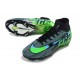 Nike Air Zoom Mercurial Superfly X Elite FG Noir Vert