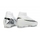 Nike Air Zoom Mercurial Superfly X Elite FG Blanc Noir