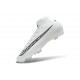 Nike Air Zoom Mercurial Superfly X Elite FG Blanc Noir