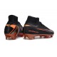 Nike Air Zoom Mercurial Superfly X Elite FG Noir Orange