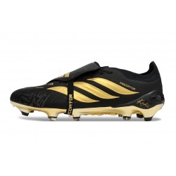 adidas Predator Elite Foldover Tongue FG Neuf Noir Or