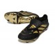 adidas Predator Elite Foldover Tongue FG Neuf Noir Or