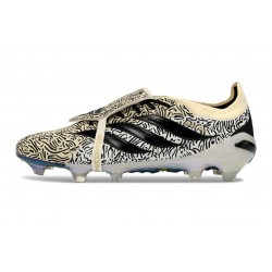 adidas Predator Elite Foldover Tongue FG Neuf Beige Noir