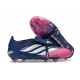 adidas Predator Elite Foldover Tongue FG Neuf Rose Blu Argent
