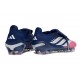 adidas Predator Elite Foldover Tongue FG Neuf Rose Blu Argent