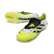 adidas Predator Elite Foldover Tongue FG Neuf Blanc Noir Jaune