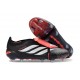 adidas Predator Elite Foldover Tongue FG Neuf Noir Blanc Ftwr Rouge Lucide