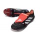 adidas Predator Elite Foldover Tongue FG Neuf Noir Blanc Ftwr Rouge Lucide