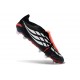 adidas Predator Elite Foldover Tongue FG Neuf Noir Blanc Ftwr Rouge Lucide