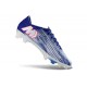 Chaussures Nike Air Zoom Mercurial Vapor 17 Elite FG Bleu Argent