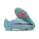 Chaussures Nike Air Zoom Mercurial Vapor 17 Elite FG Bleu Noir