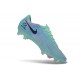 Chaussures Nike Air Zoom Mercurial Vapor 17 Elite FG Bleu Noir