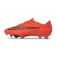 Chaussures Nike Air Zoom Mercurial Vapor 17 Elite FG Hyper Cramoisi Dore