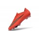 Chaussures Nike Air Zoom Mercurial Vapor 17 Elite FG Hyper Cramoisi Dore