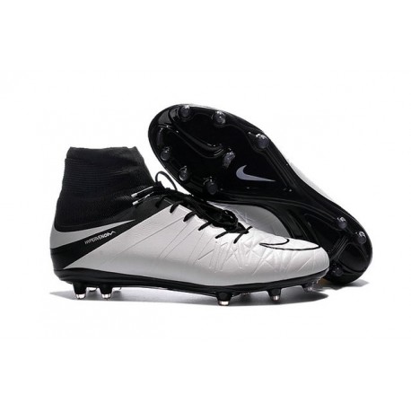 Nouveau Cramons Nike HyperVenom Phantom 2 FG Blanc Noir