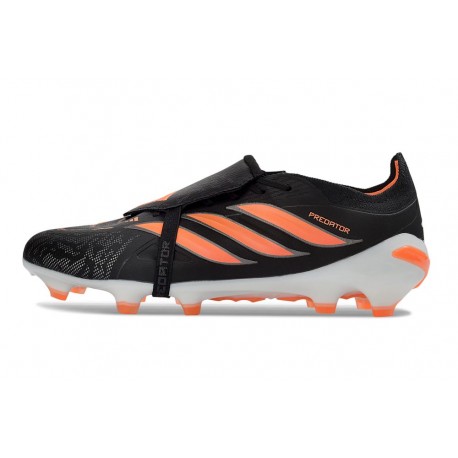 Chaussures de Foot adidas Predator 26 Elite FT FG Noir Orange