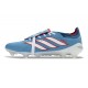Chaussures de Foot adidas Predator 26 Elite FT FG Bleu Blanc
