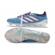 Chaussures de Foot adidas Predator 26 Elite FT FG Bleu Blanc