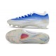 Nike Crampon Zoom Mercurial Vapor XVII Elite FG Bleu Blanc