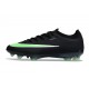 Nike Crampon Zoom Mercurial Vapor XVII Elite FG Noir Vert Illusion