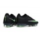 Nike Crampon Zoom Mercurial Vapor XVII Elite FG Noir Vert Illusion
