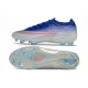 Nike Crampon Zoom Mercurial Vapor XVII Elite FG Bleu Argent Rose