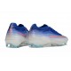 Nike Crampon Zoom Mercurial Vapor XVII Elite FG Bleu Argent Rose