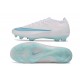 Nike Crampon Zoom Mercurial Vapor XVII Elite FG Blanc Bleu