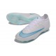 Nike Crampon Zoom Mercurial Vapor XVII Elite FG Blanc Bleu
