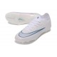 Nike Crampon Zoom Mercurial Vapor XVII Elite FG Blanc Bleu Ciel