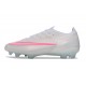 Nike Crampon Zoom Mercurial Vapor XVII Elite FG Blanc Rose