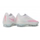 Nike Crampon Zoom Mercurial Vapor XVII Elite FG Blanc Rose