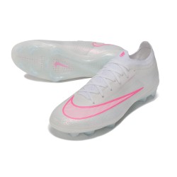 Nike Crampon Zoom Mercurial Vapor XVII Elite FG Blanc Rose