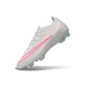 Nike Crampon Zoom Mercurial Vapor XVII Elite FG Blanc Rose