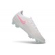 Nike Crampon Zoom Mercurial Vapor XVII Elite FG Blanc Rose