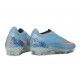 Crampons Nike Air Zoom Mercurial Vapor 17 Elite FG Bleu Orange