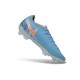 Crampons Nike Air Zoom Mercurial Vapor 17 Elite FG Bleu Orange