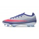 Crampons Nike Air Zoom Mercurial Vapor 17 Elite FG Bleu Rouge