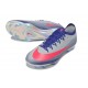 Crampons Nike Air Zoom Mercurial Vapor 17 Elite FG Bleu Rouge