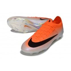 Crampons Nike Air Zoom Mercurial Vapor 17 Elite FG Orange Noir