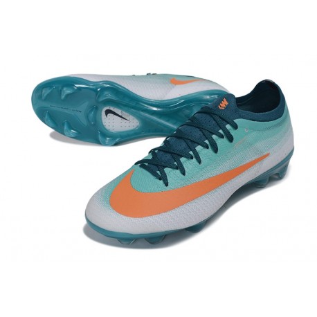 Crampons Nike Air Zoom Mercurial Vapor 17 Elite FG Vert Orange