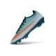 Crampons Nike Air Zoom Mercurial Vapor 17 Elite FG Vert Orange