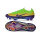 Crampons Nike Air Zoom Mercurial Vapor 17 Elite FG Vert Violet