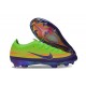 Crampons Nike Air Zoom Mercurial Vapor 17 Elite FG Vert Violet