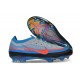 Crampons Nike Air Zoom Mercurial Vapor 17 Elite FG Bleu Gris