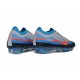 Crampons Nike Air Zoom Mercurial Vapor 17 Elite FG Bleu Gris